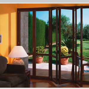 Modern Bio Folding Doors-Modern Contemporary Bio-Folding Doors installed by www.Modern-Doors.ca in Woodbridge, Ontario