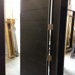 Front Entry Exterior Doors- Modern Rustic Front Entry Doors during Manufactring by modern-doors.ca