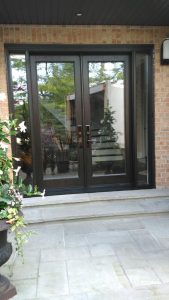 Modern Exterior Doors | Clear Glass