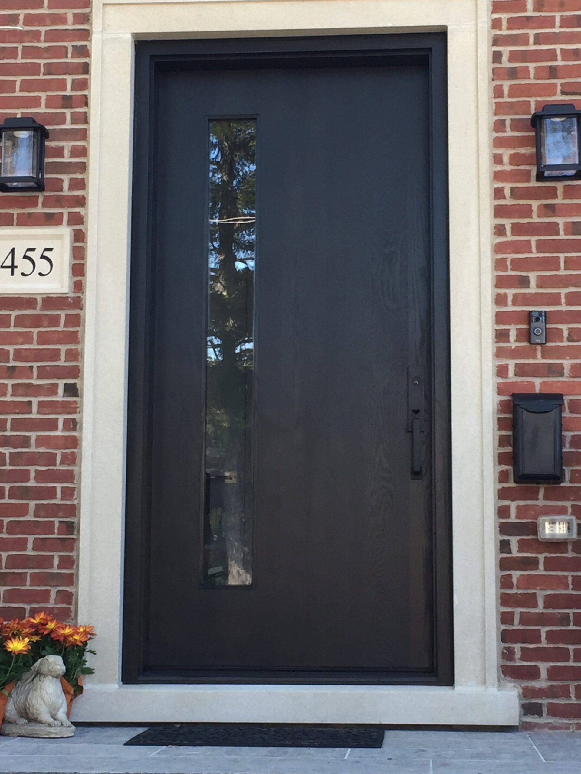 Modern Black Exterior Door Ontario
