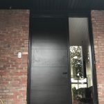 Oversized Modern Exterior Door Side Light