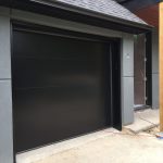 Modern Fibre Glass Panel Garage Door