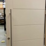 Modern Oversized Multi-Point Single Door White