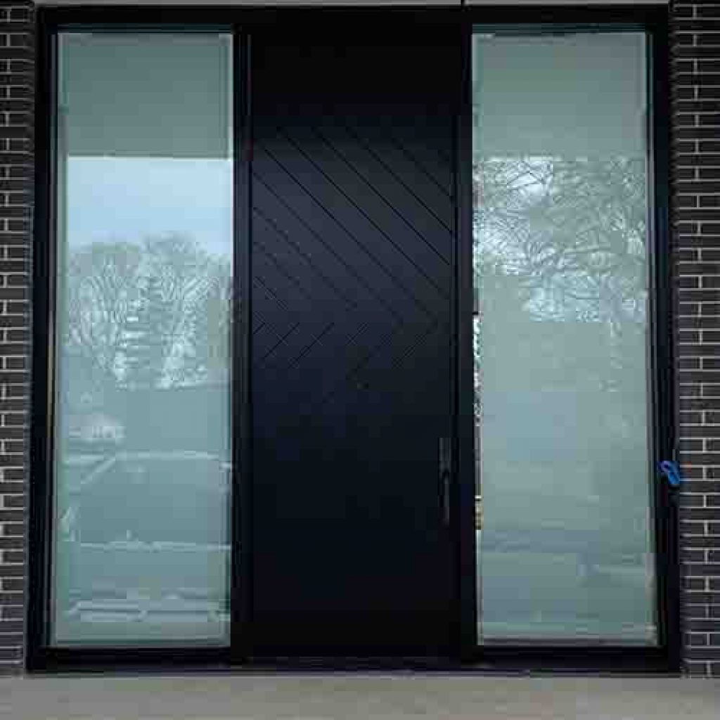 Modern Single Door Zig Zag Design - Modern Doors