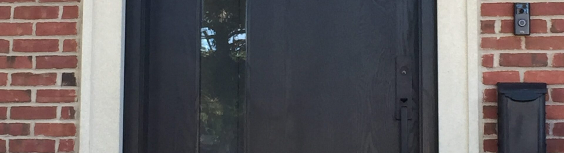 Modern Black Exterior Door Ontario Modern Doors